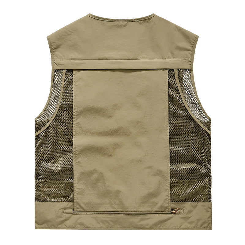 New Mesh Quick-Drying Vest Men