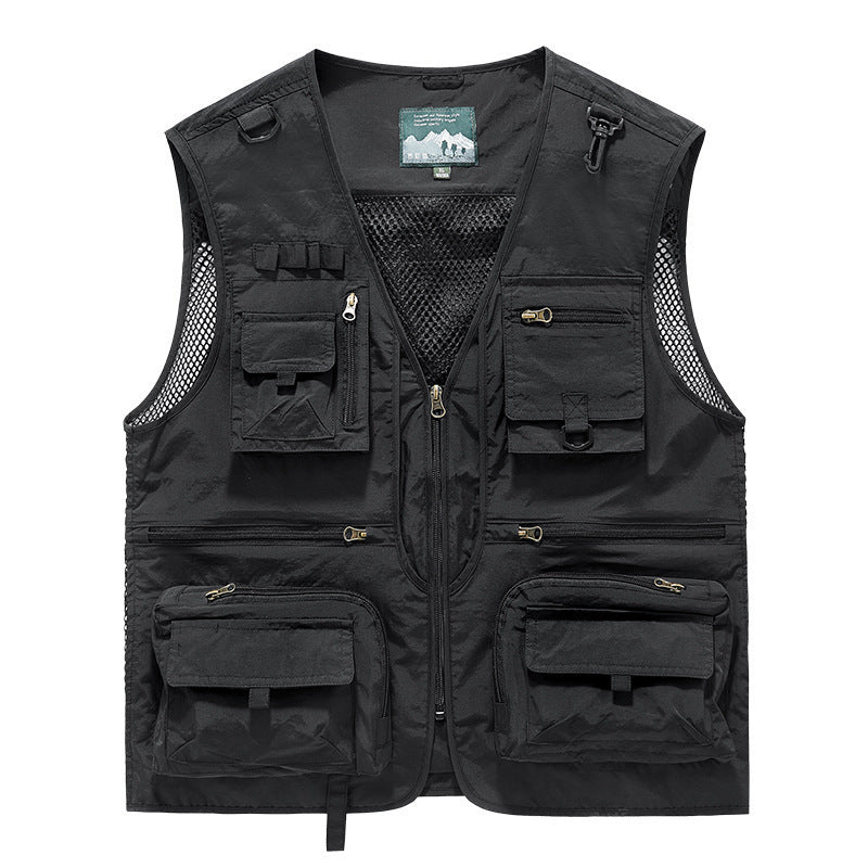 New Mesh Quick-Drying Vest Men