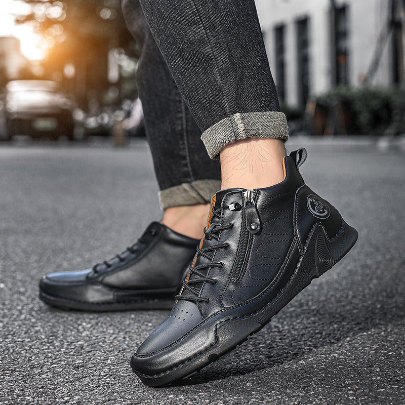 Spring And Summer Men's Casual Ankle Boots