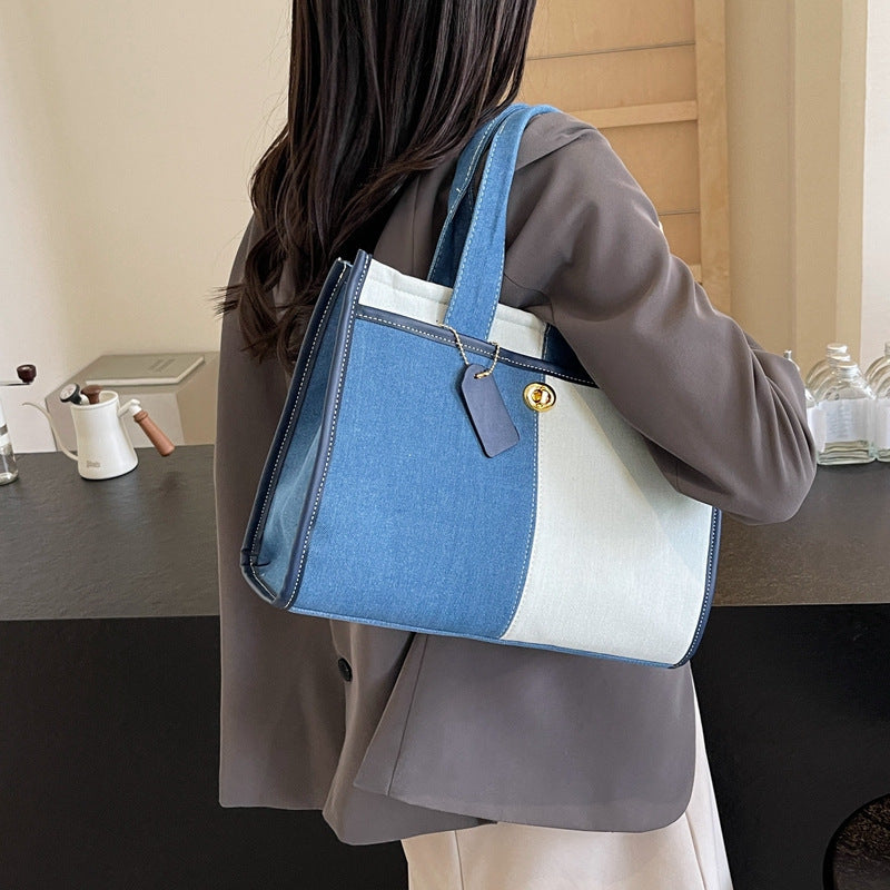 Versatile Single-shoulder Underarm Electric Capacity Tote Bag Women's Bag