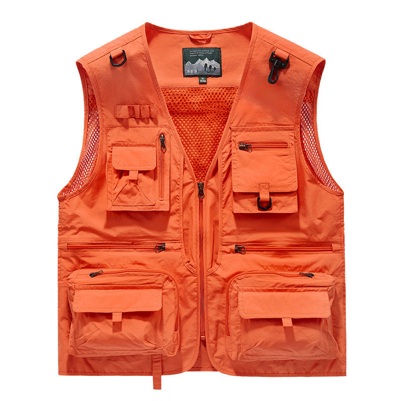 New Mesh Quick-Drying Vest Men
