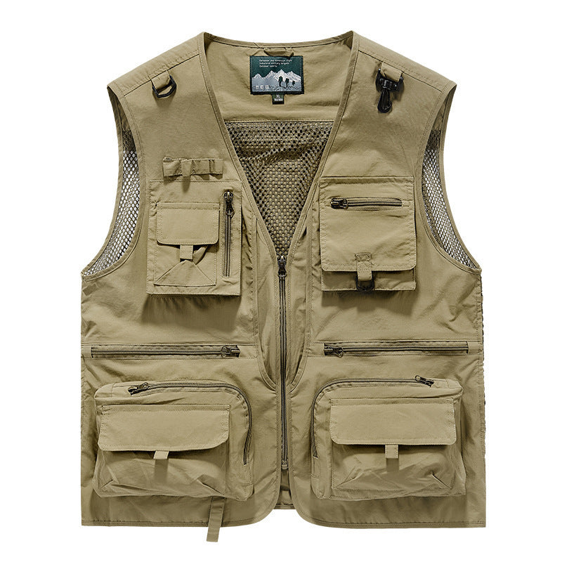 New Mesh Quick-Drying Vest Men
