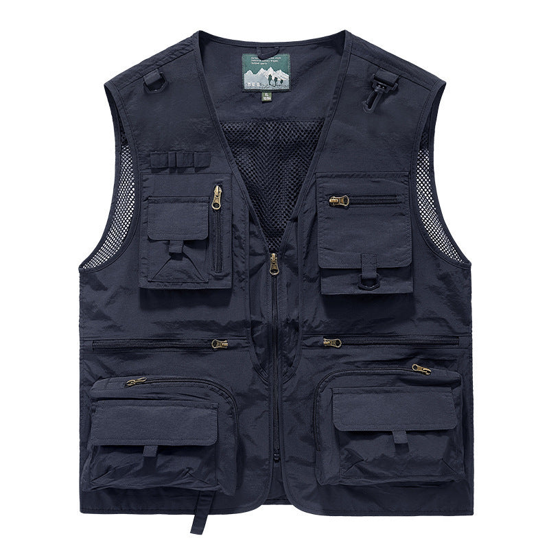 New Mesh Quick-Drying Vest Men