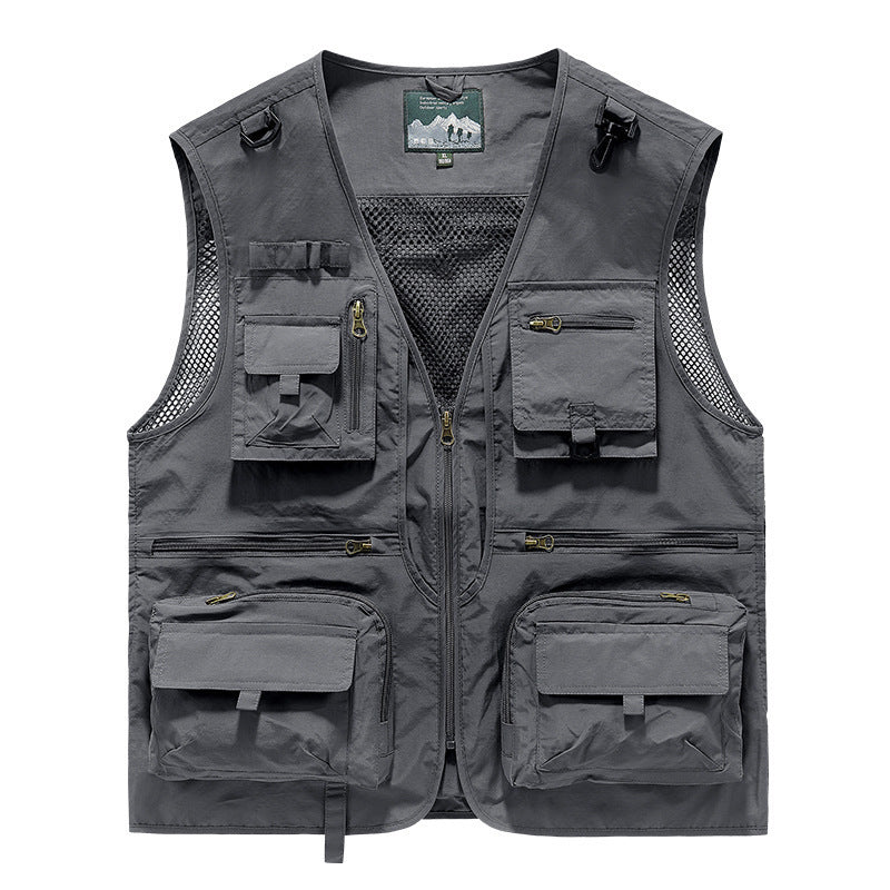 New Mesh Quick-Drying Vest Men