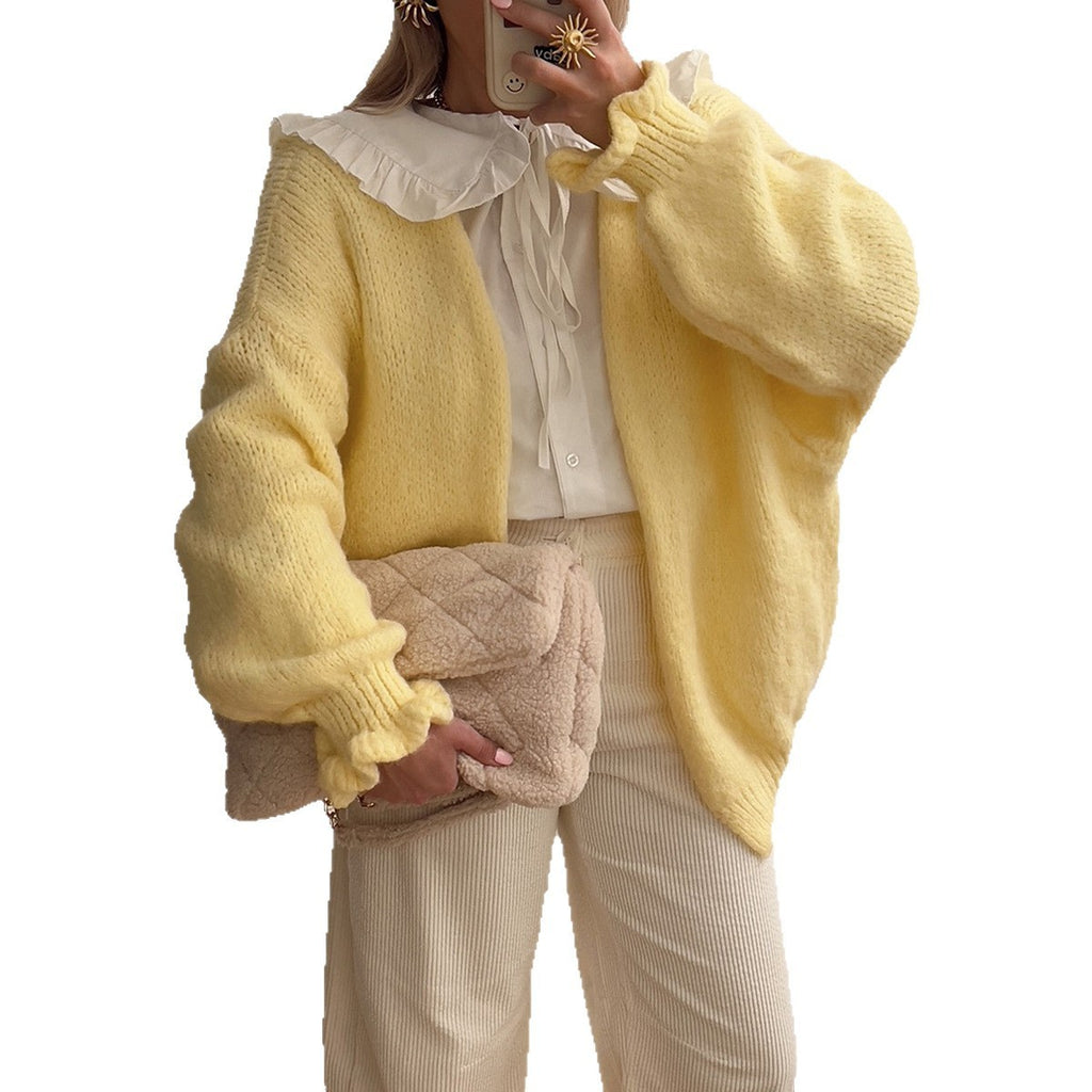 European And American Casual Solid Color Long-sleeved Shirt